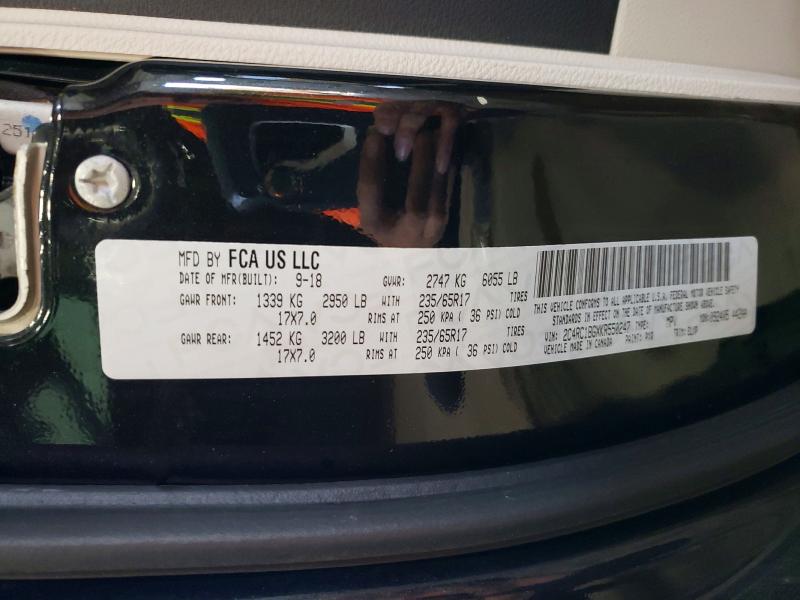 53769936 :رقم المزاد ، 2C4RC1BGXKR550247 vin ، 2019 Chrysler Pacifica مزاد بيع