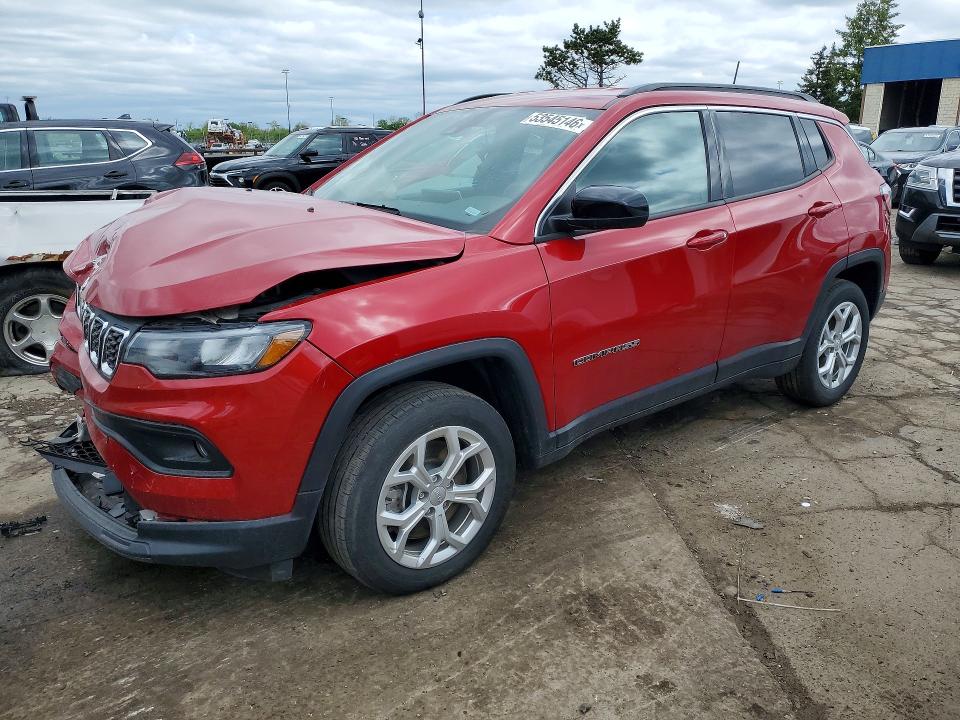 2024 Jeep Compass მანქანა იყიდება აუქციონზე, vin: 3C4NJDBN8RT137965, აუქციონის ნომერი: 53545146