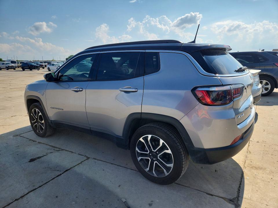 54533956 :رقم المزاد ، 3C4NJDCB1NT210348 vin ، 2022 Jeep Compass مزاد بيع