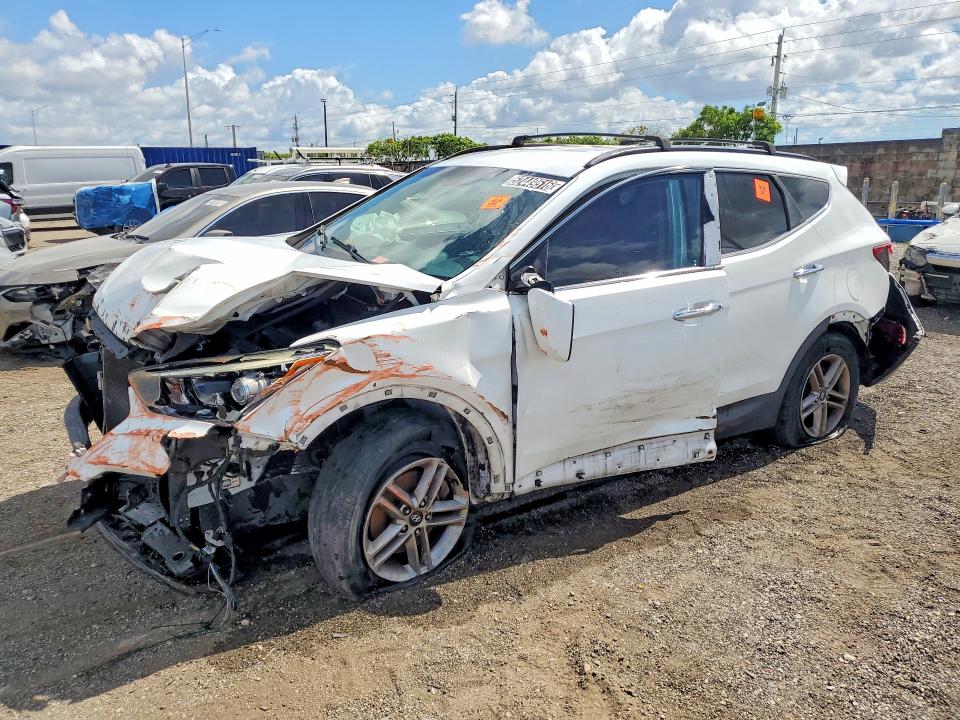 Продажа на аукционе авто 2017 Hyundai Santa Fe Sport, vin: 5XYZU3LB3HG439581, номер лота: 52449516