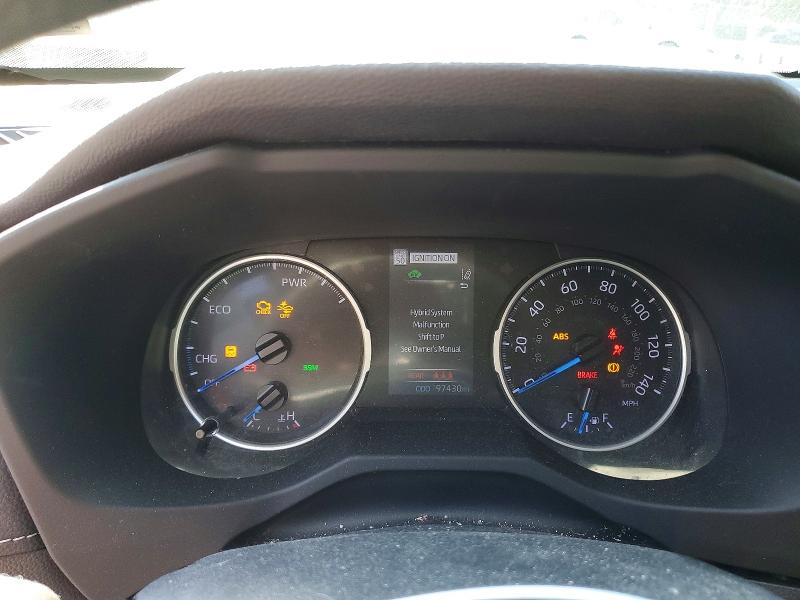 53912056 :رقم المزاد ، JTMRWRFV2KD036524 vin ، 2019 Toyota Rav4 Hybrid مزاد بيع
