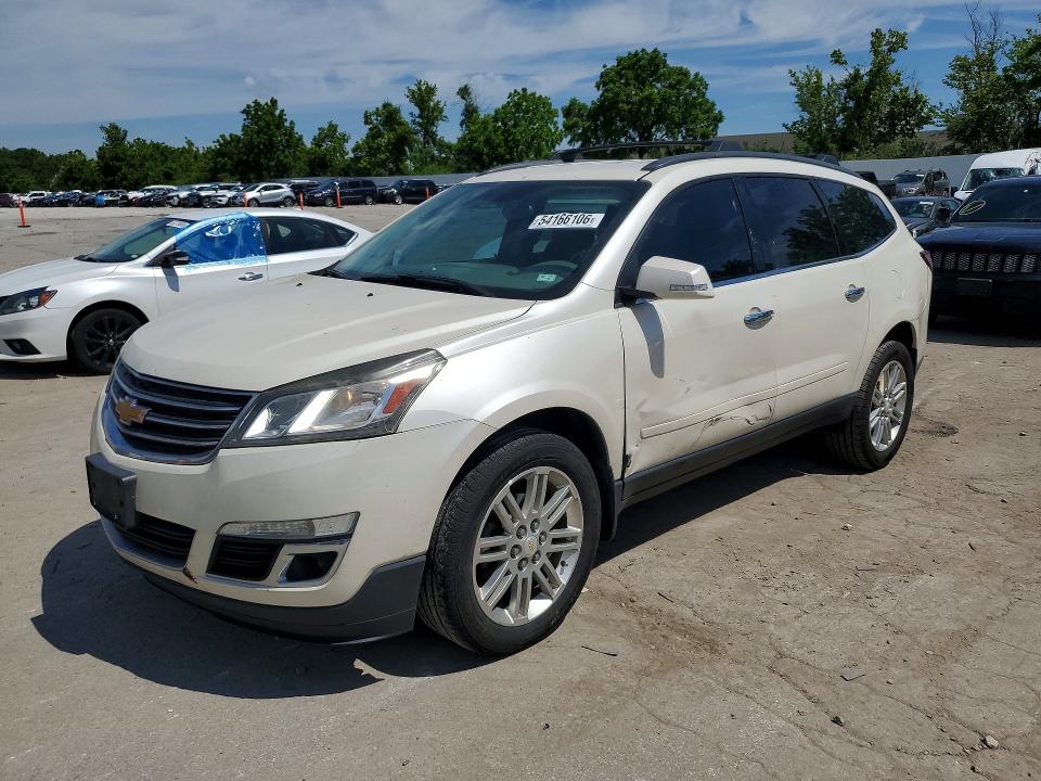 54166106 :رقم المزاد ، 1GNKRGKD4EJ259882 vin ، 2014 Chevrolet Traverse مزاد بيع