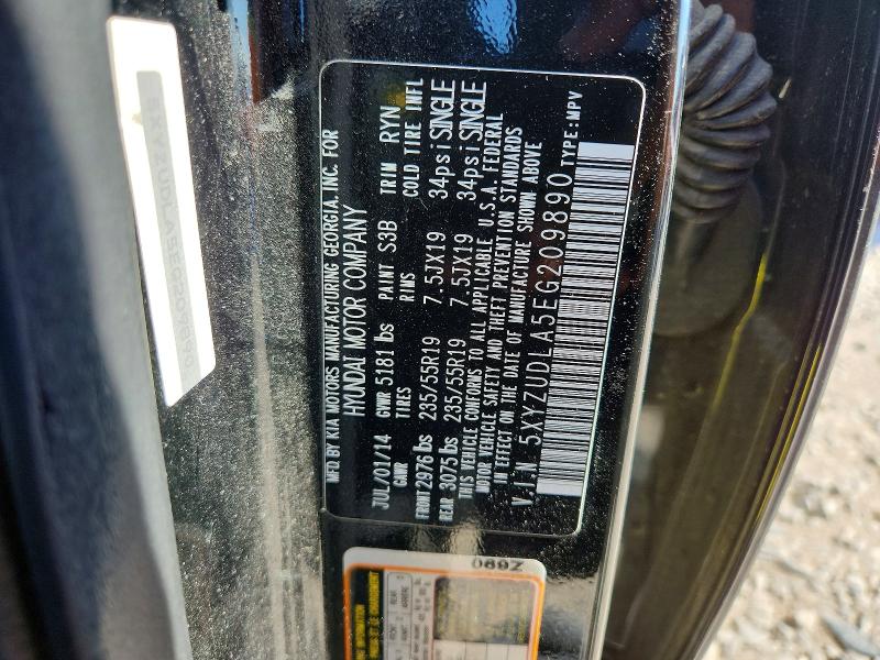 Aukcja sprzedaży 2014 Hyundai Santa Fe Sport, vin: 5XYZUDLA5EG209890, numer aukcji: 51478566