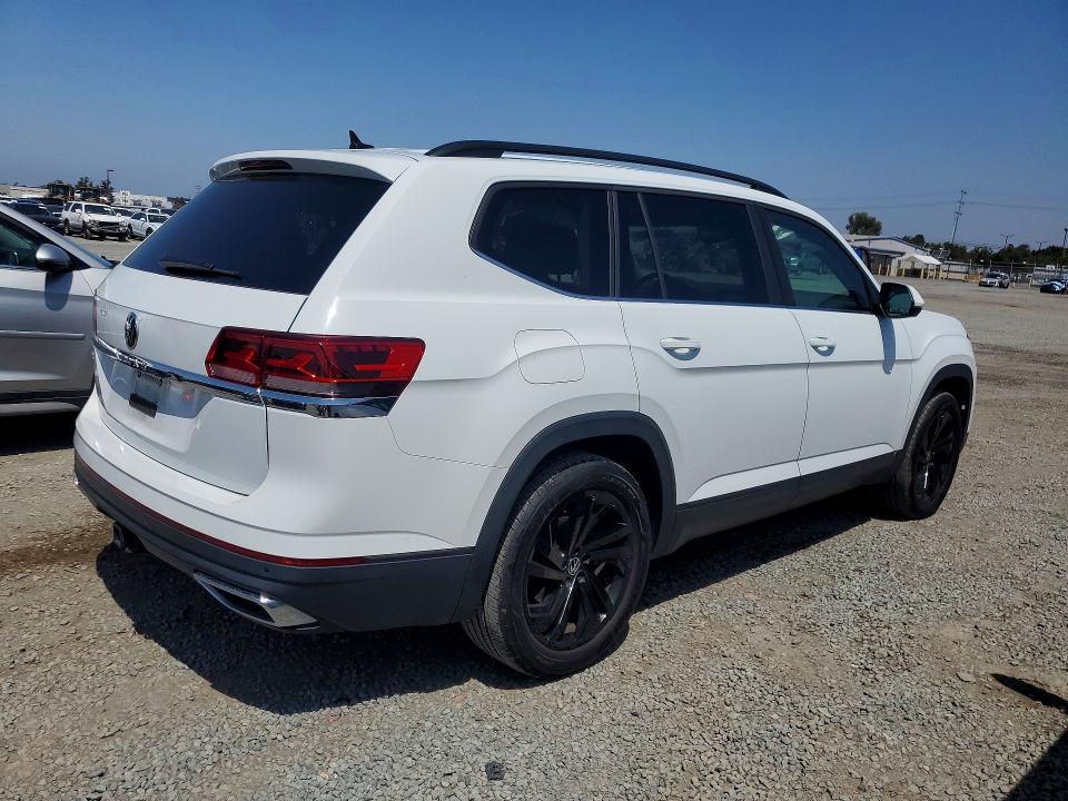 52264526 :رقم المزاد ، 1V2WR2CA7NC538568 vin ، 2022 Volkswagen Atlas مزاد بيع