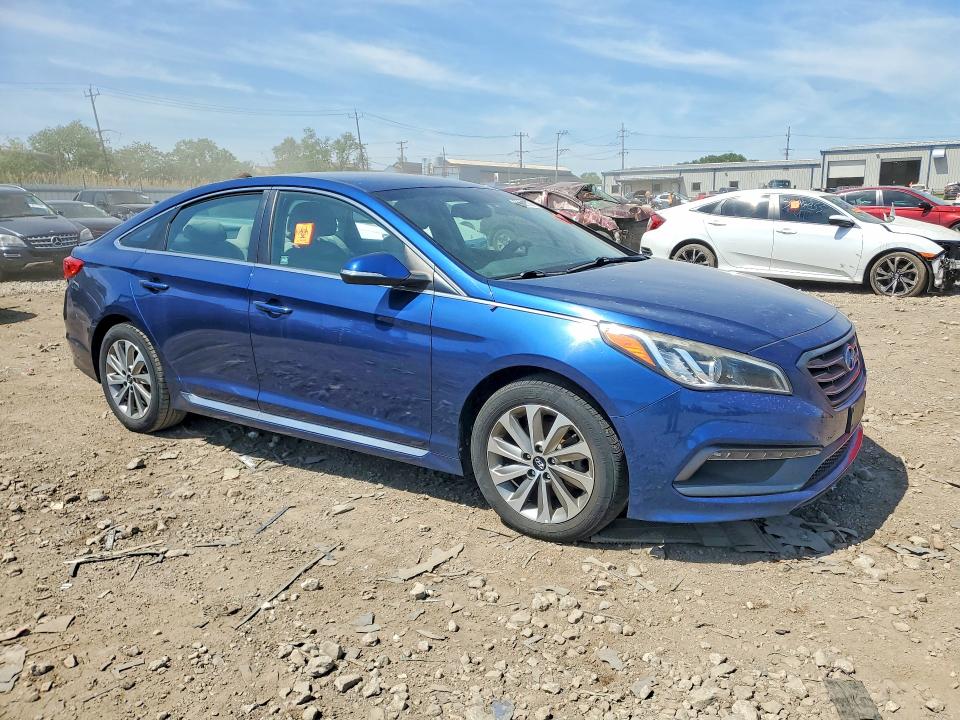 2017 Hyundai Sonata მანქანა იყიდება აუქციონზე, vin: 5NPE34AF2HH539712, აუქციონის ნომერი: 53029106