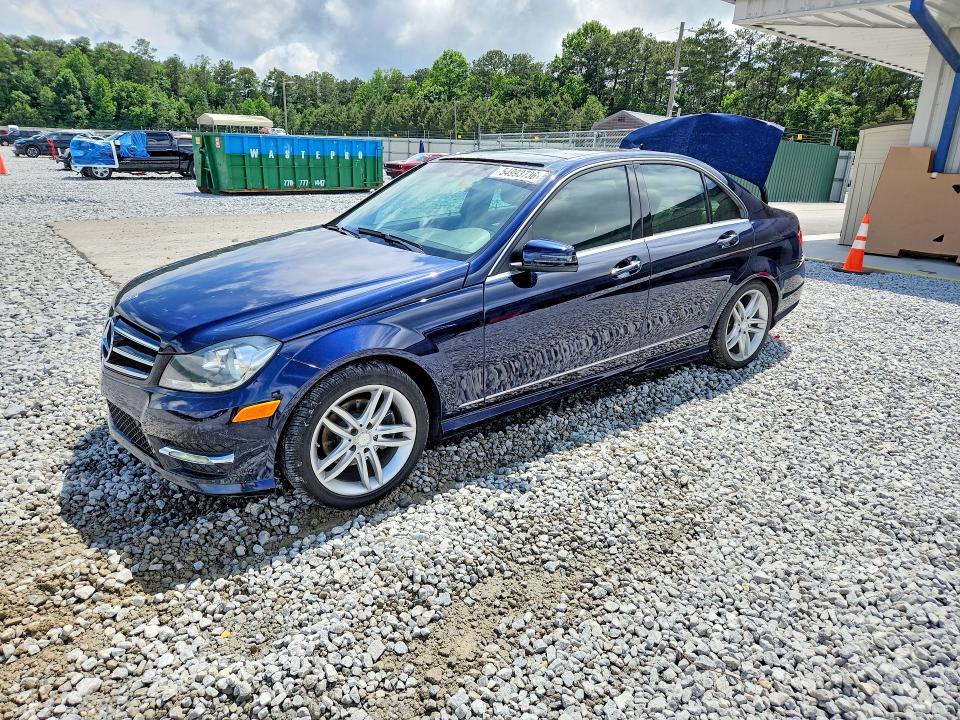 2014 Mercedes-benz C მანქანა იყიდება აუქციონზე, vin: WDDGF4HB1EA960204, აუქციონის ნომერი: 54993736