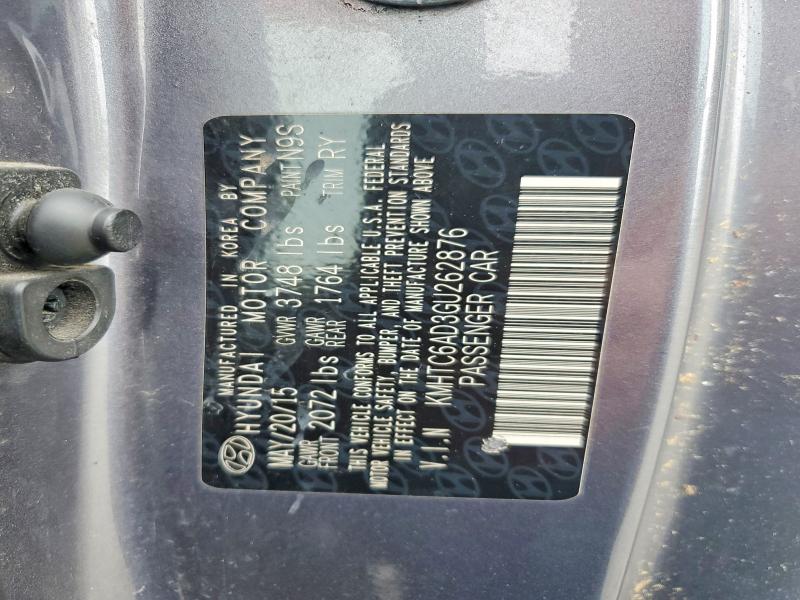 Продаж на аукціоні авто 2016 Hyundai Veloster, vin: KMHTC6AD3GU262876, номер лоту: 52445896