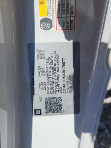 Aukcja sprzedaży 2018 Chevrolet Camaro, vin: 1G1FB3DSXJ0170877, numer aukcji: 54159576