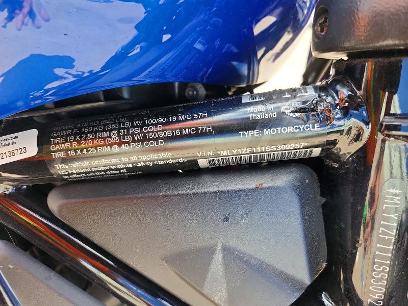 Продажа на аукционе авто 2025 Harley-davidson Rh975, vin: MLY1ZF111SS309257, номер лота: 55412306