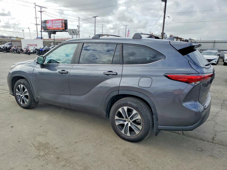 55172066 :رقم المزاد ، 5TDKBRCH1PS566149 vin ، 2023 Toyota Highlander Hybrid مزاد بيع