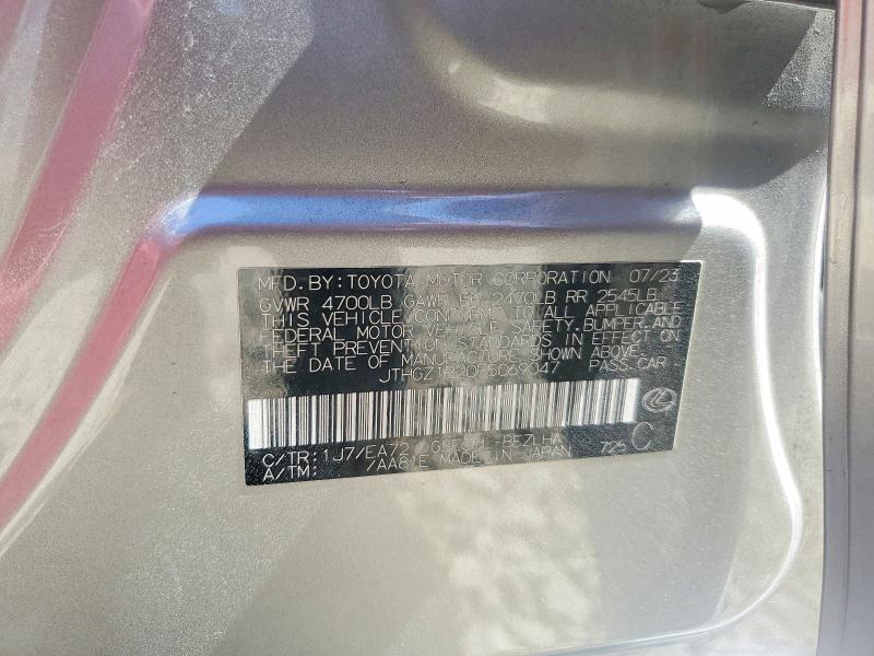 Aukcja sprzedaży 2023 Lexus Is 350, vin: JTHGZ1B20P5069047, numer aukcji: 54182406