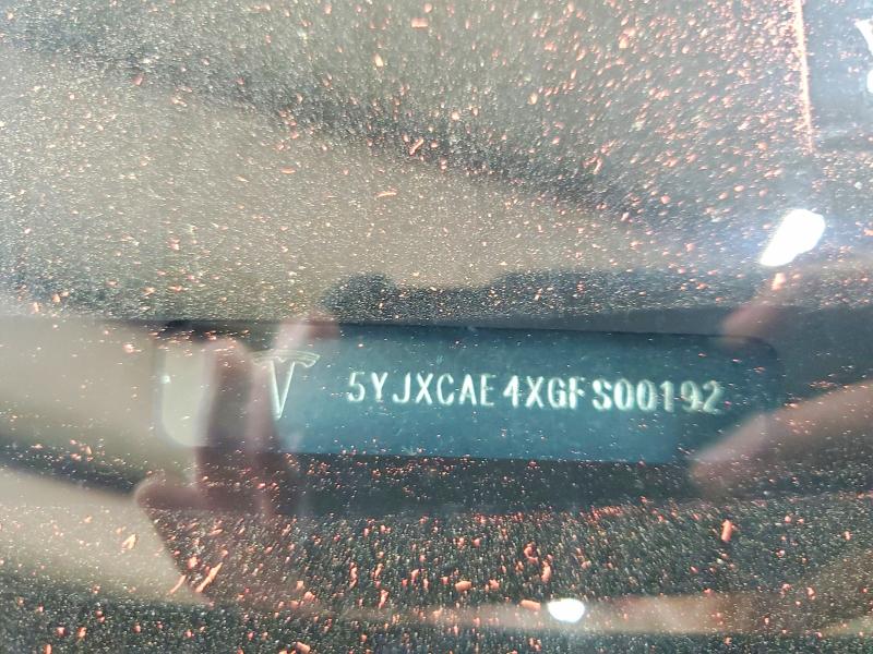 Продажа на аукционе авто 2016 Tesla Model X, vin: 5YJXCAE4XGFS00192, номер лота: 52245756