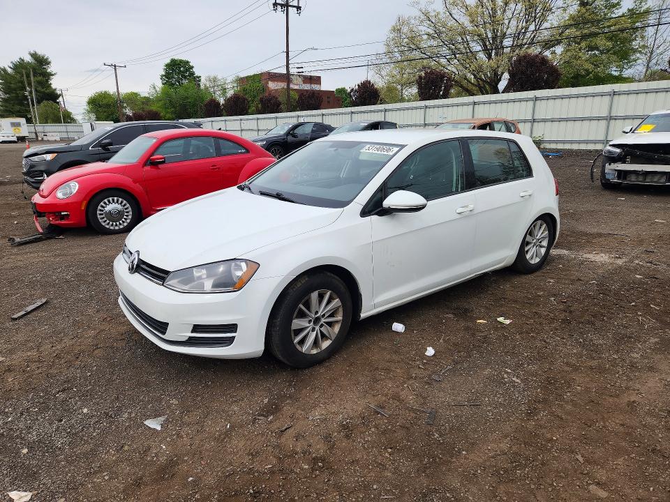 Auction sale of the 2016 Volkswagen Golf, vin: 3VW217AU9GM053350, lot number: 53190696