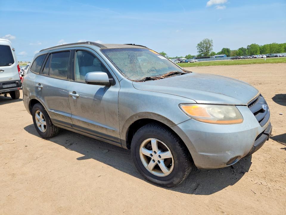 2008 Hyundai Santa Fe მანქანა იყიდება აუქციონზე, vin: 5NMSG13D38H155291, აუქციონის ნომერი: 53892466