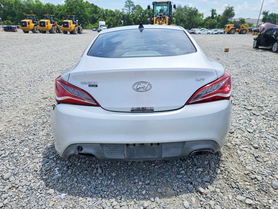 2014 Hyundai Genesis Coupe მანქანა იყიდება აუქციონზე, vin: KMHHT6KD4EU118142, აუქციონის ნომერი: 54638846