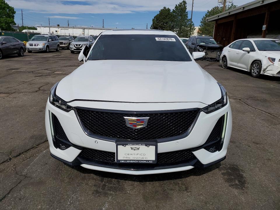 2024 Cadillac Ct5-v მანქანა იყიდება აუქციონზე, vin: 1G6DV5RW0R0116502, აუქციონის ნომერი: 53142876
