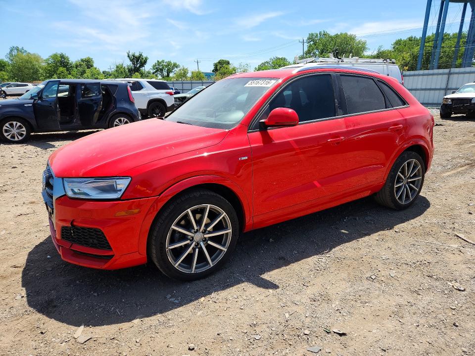 2018 Audi Q3 მანქანა იყიდება აუქციონზე, vin: WA1BCCFSXJR023688, აუქციონის ნომერი: 55167316