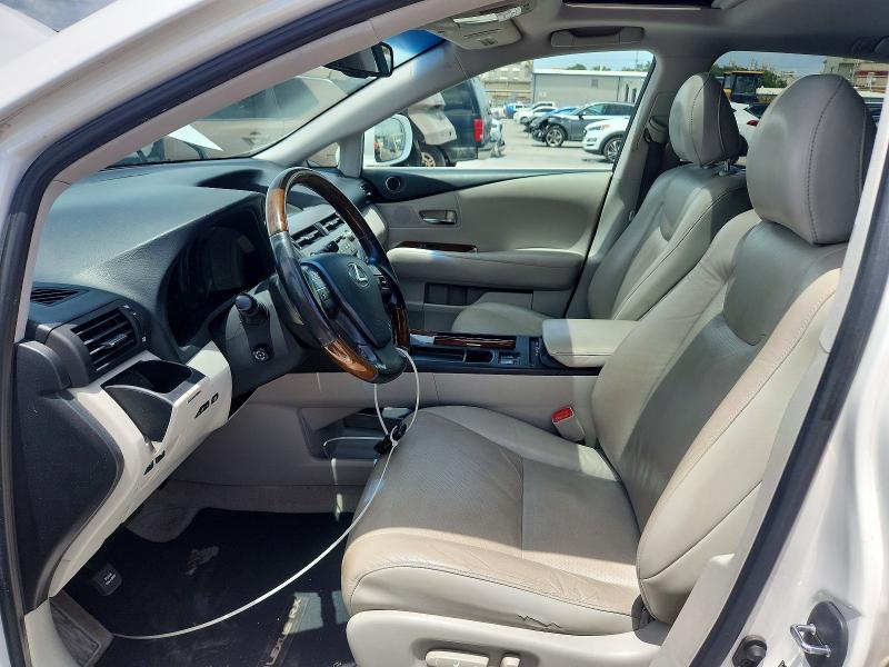 54498346 :رقم المزاد ، 2T2ZK1BAXAC007800 vin ، 2010 Lexus Rx مزاد بيع
