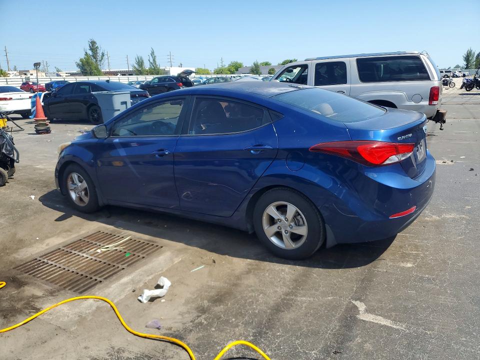 52001396 :رقم المزاد ، 5NPDH4AE6FH616244 vin ، 2015 Hyundai Elantra مزاد بيع