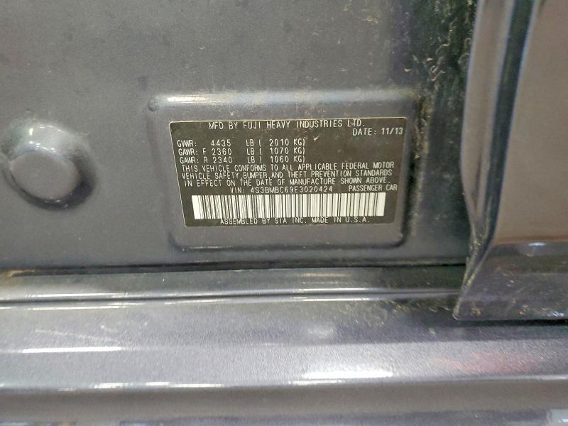 Продажа на аукционе авто 2014 Subaru Legacy, vin: 4S3BMBC69E3020424, номер лота: 54162826