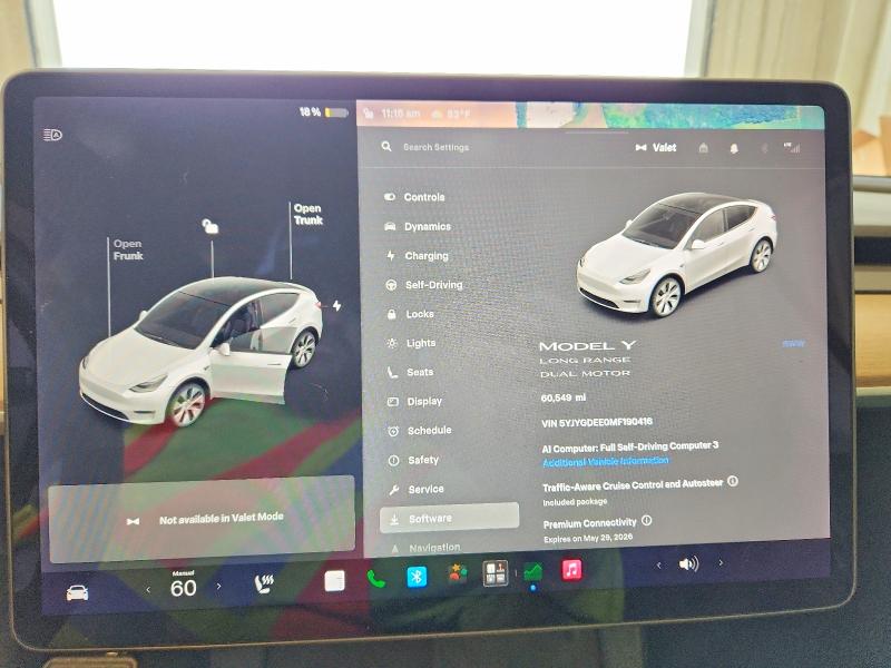 52768096 :رقم المزاد ، 5YJYGDEE0MF190416 vin ، 2021 Tesla Model Y مزاد بيع