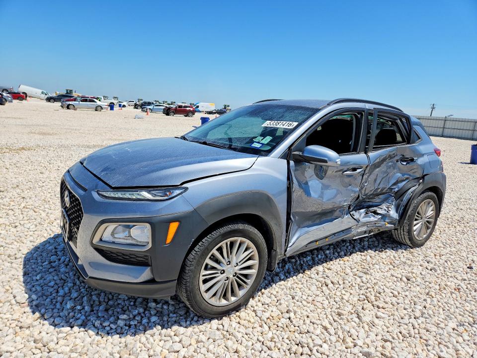 2021 Hyundai Kona მანქანა იყიდება აუქციონზე, vin: KM8K62AA8MU662543, აუქციონის ნომერი: 53381416