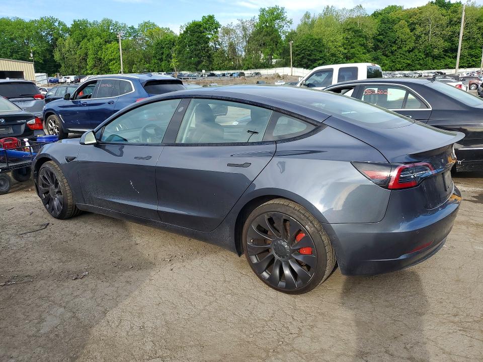 Продажа на аукционе авто 2022 Tesla Model 3, vin: 5YJ3E1EC8NF198388, номер лота: 55181686