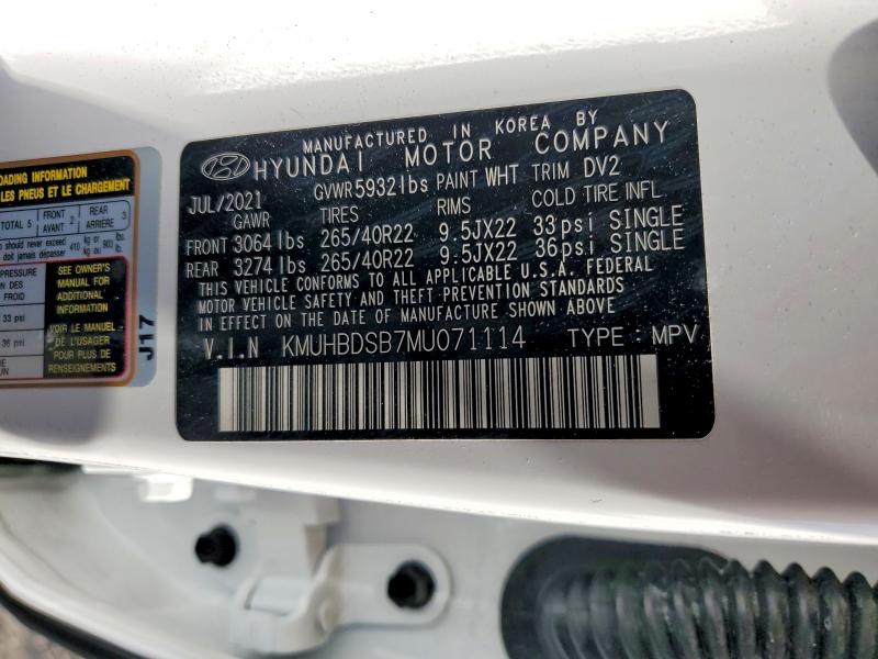 Продажа на аукционе авто 2021 Genesis Gv80, vin: KMUHBDSB7MU071114, номер лота: 54721926