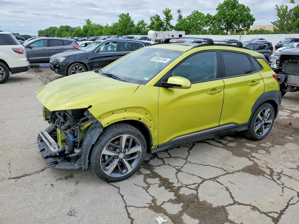 Продажа на аукционе авто 2020 Hyundai Kona, vin: KM8K33A53LU539023, номер лота: 53653756