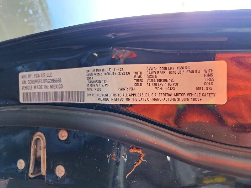 Продажа на аукционе авто 2024 Ram 2500, vin: 3C6UR5FLXRG395598, номер лота: 51363486