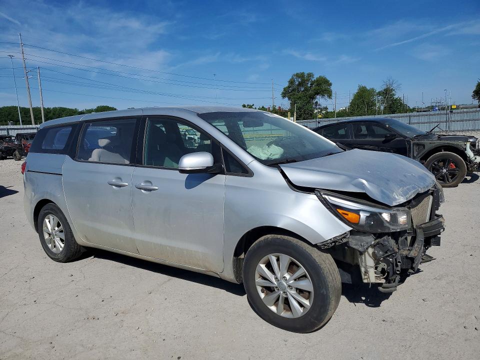 2017 Kia Sedona მანქანა იყიდება აუქციონზე, vin: KNDMA5C15H6284105, აუქციონის ნომერი: 53031366