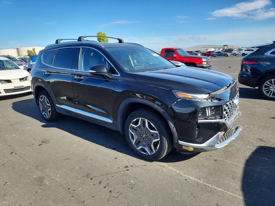 55015836 :رقم المزاد ، KM8S7DA29NU029276 vin ، 2022 Hyundai Santa Fe مزاد بيع