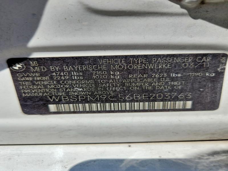 Продаж на аукціоні авто 2011 Bmw M3, vin: WBSPM9C56BE203763, номер лоту: 52689296