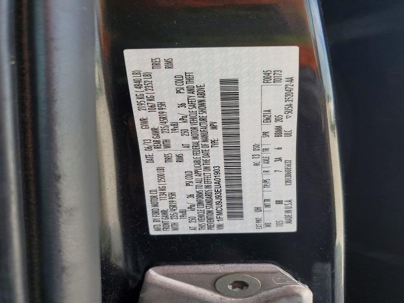 Продаж на аукціоні авто 2014 Ford Escape, vin: 1FMCU9J93EUA01903, номер лоту: 54060786