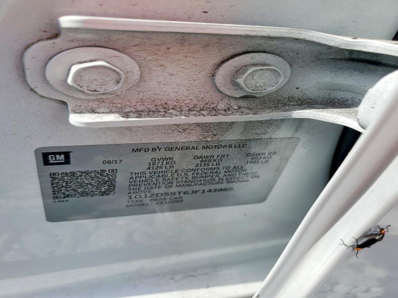Продажа на аукционе авто 2018 Chevrolet Malibu, vin: 1G1ZD5ST6JF143865, номер лота: 54202886
