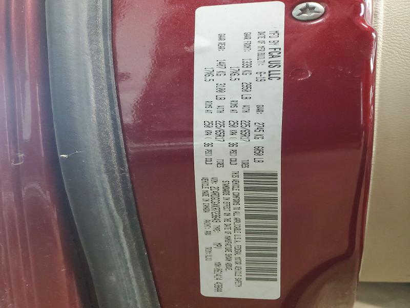 Продаж на аукціоні авто 2019 Dodge Grand Caravan, vin: 2C4RDGCGXKR723649, номер лоту: 53474316