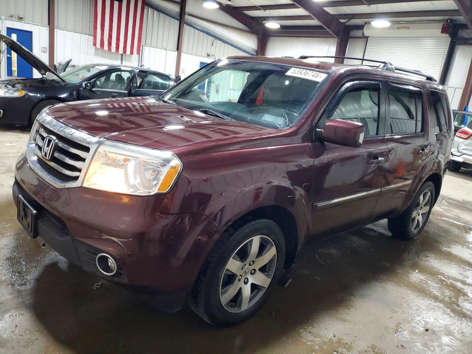 53936746 :رقم المزاد ، 5FNYF4H9XFB072877 vin ، 2015 Honda Pilot مزاد بيع
