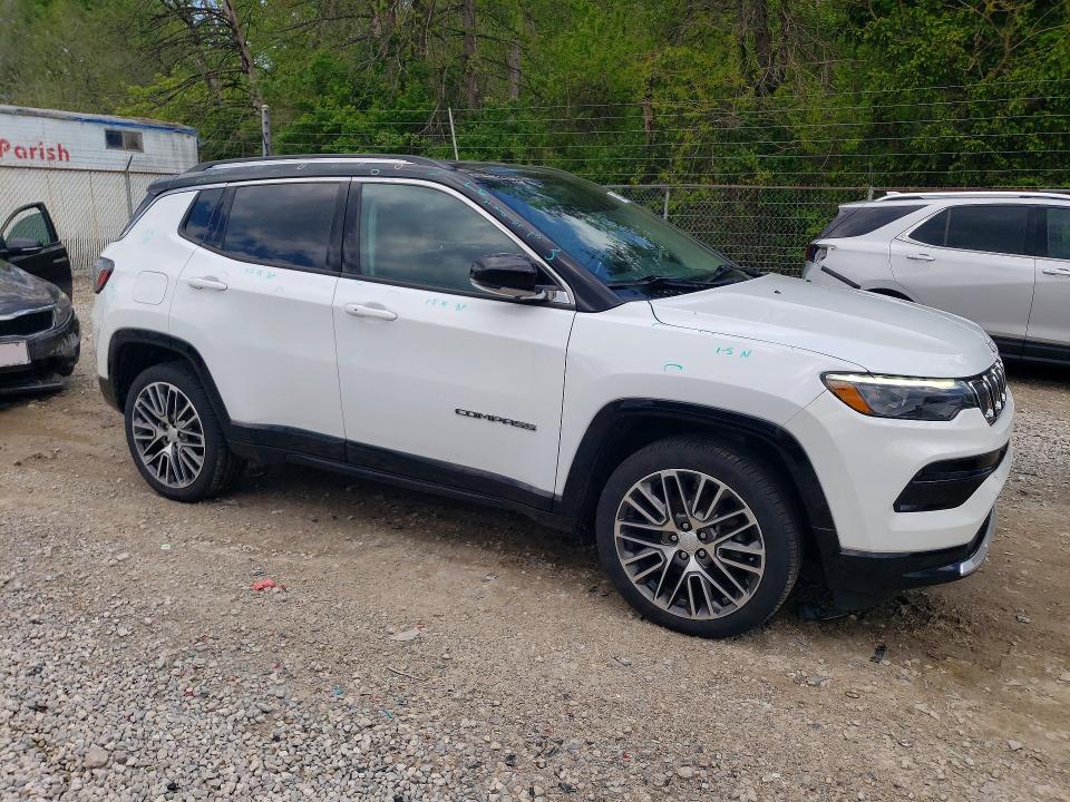 52509036 :رقم المزاد ، 3C4NJDCB3NT161413 vin ، 2022 Jeep Compass مزاد بيع