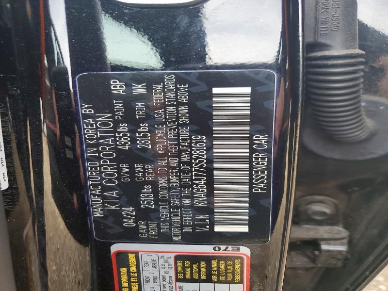 52302546 :رقم المزاد ، KNAG64J77S5281619 vin ، 2025 Kia K5 مزاد بيع