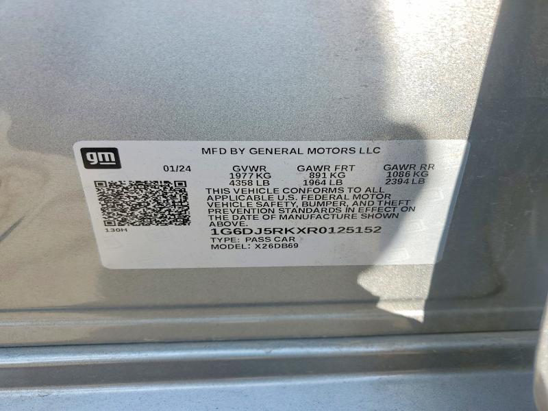 Продажа на аукционе авто 2024 Cadillac Ct4, vin: 1G6DJ5RKXR0125152, номер лота: 53738686