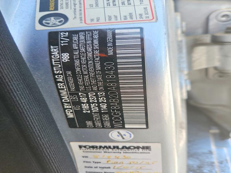 Продажа на аукционе авто 2013 Mercedes-benz C, vin: WDDGF8AB2DA818430, номер лота: 54788126