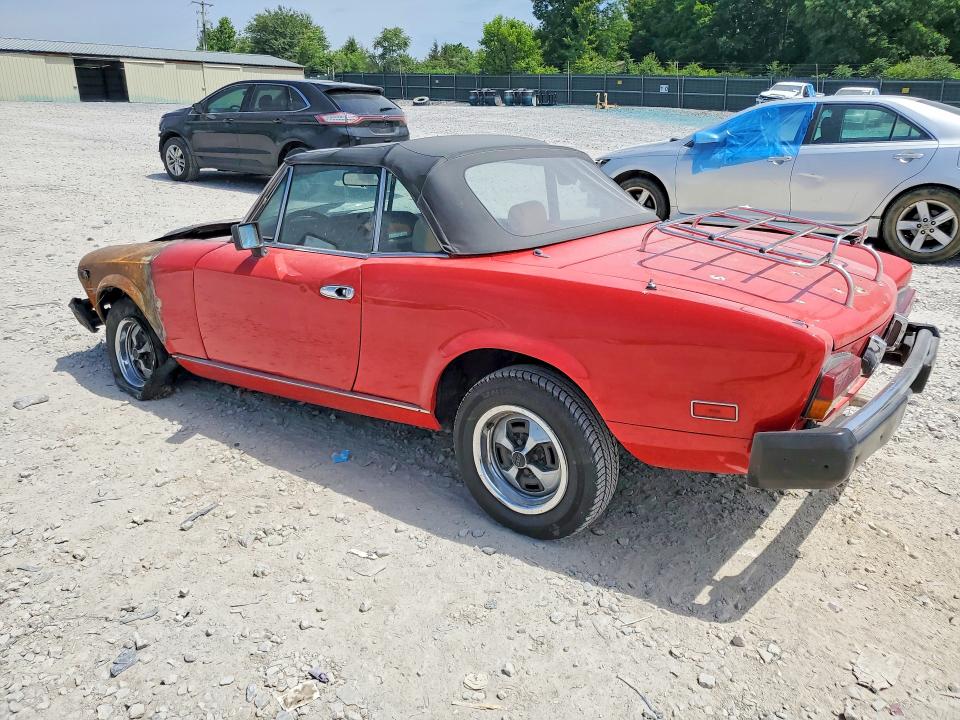 54067066 :رقم المزاد ، 124CS20150115 vin ، 1979 Fiat Spider مزاد بيع