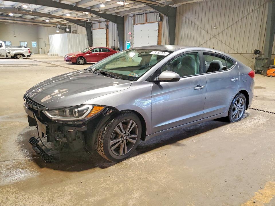 53166176 :رقم المزاد ، 5NPD84LF4JH385519 vin ، 2018 Hyundai Elantra مزاد بيع