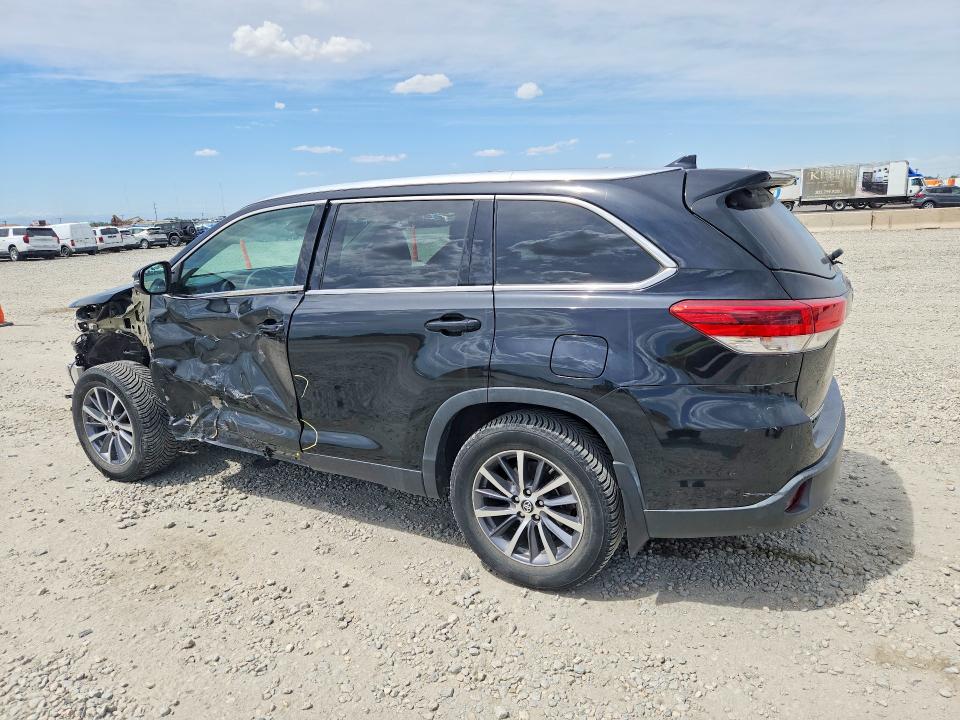 Продажа на аукционе авто 2019 Toyota Highlander, vin: 5TDJZRFH4KS619048, номер лота: 50787086