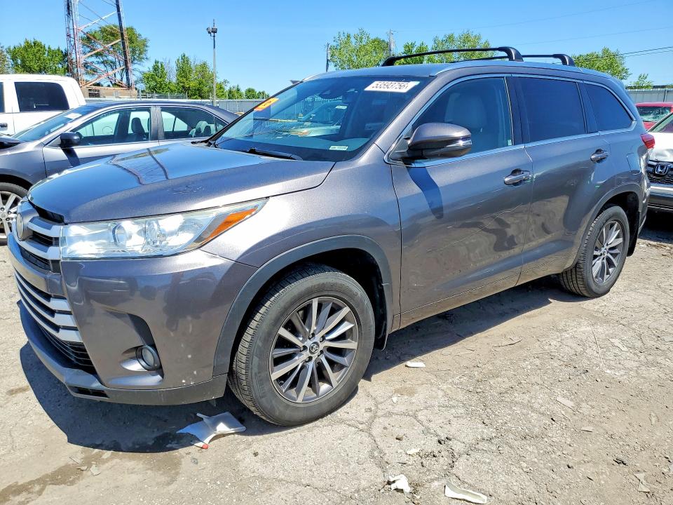 Продаж на аукціоні авто 2017 Toyota Highlander, vin: 5TDJZRFH4HS459441, номер лоту: 53593756