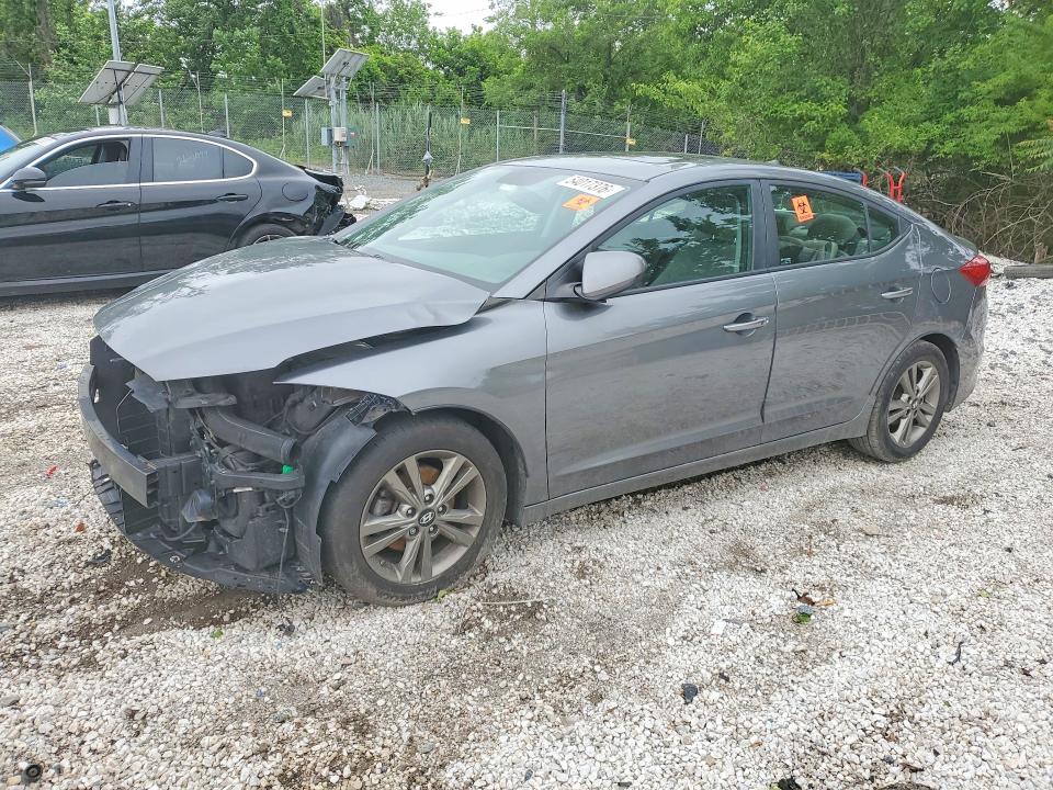 54017376 :رقم المزاد ، 5NPD84LF1JH395067 vin ، 2018 Hyundai Elantra مزاد بيع
