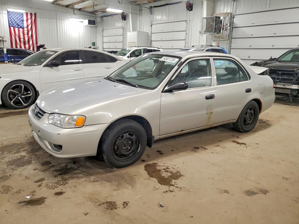 2001 Toyota Corolla მანქანა იყიდება აუქციონზე, vin: 2T1BR12E91C395008, აუქციონის ნომერი: 54807726