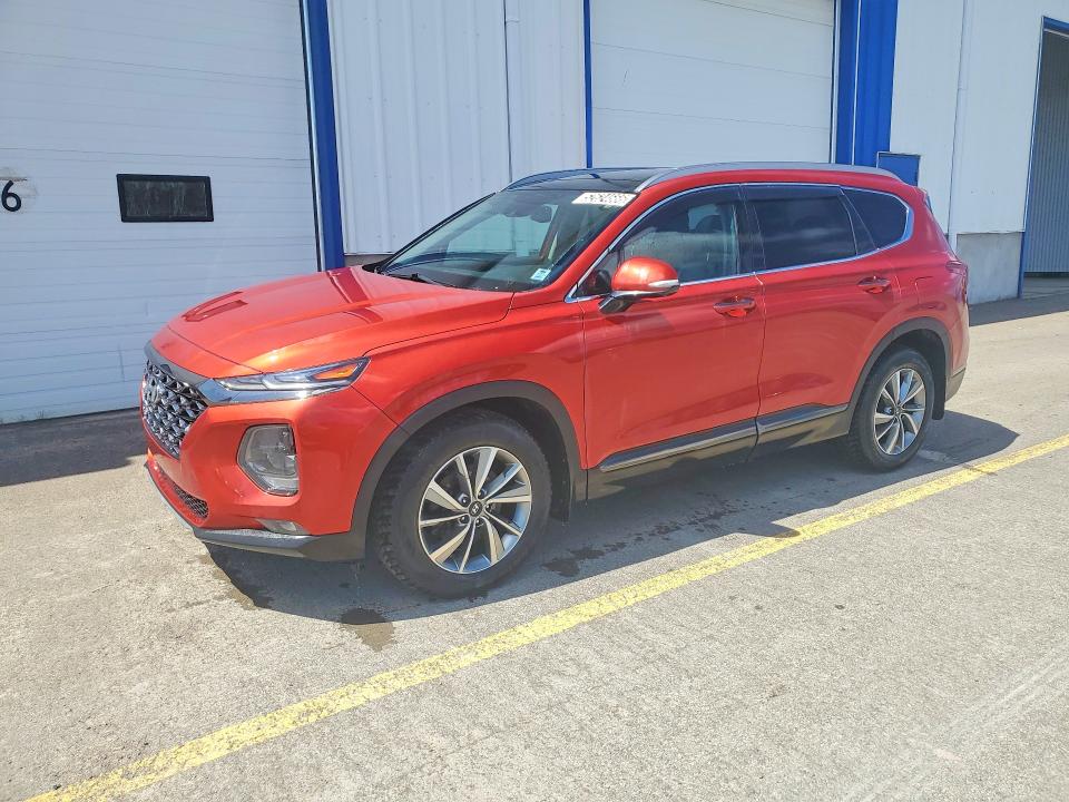 2019 Hyundai Santa Fe მანქანა იყიდება აუქციონზე, vin: 5NMS3CAAXKH123882, აუქციონის ნომერი: 52624666