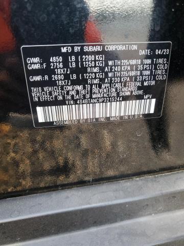 Продажа на аукционе авто 2023 Subaru Outback, vin: 4S4BTANC9P3215244, номер лота: 51837906