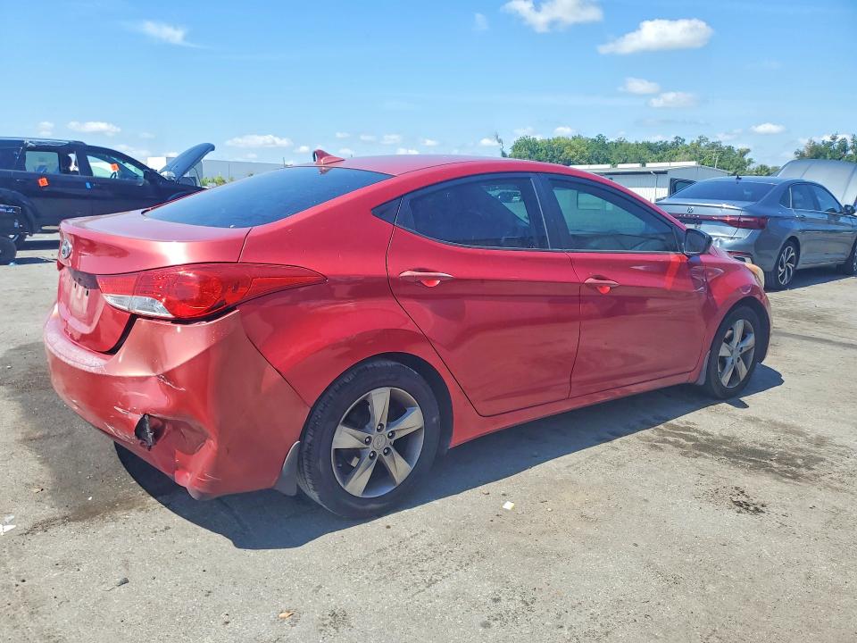 51813166 :رقم المزاد ، KMHDH4AE6DU956539 vin ، 2013 Hyundai Elantra مزاد بيع